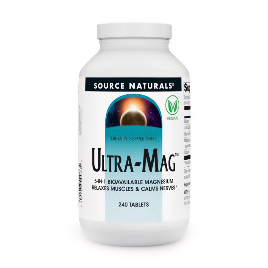 Магній ультра Source Naturals Ultra-Mag, 240 таблеток